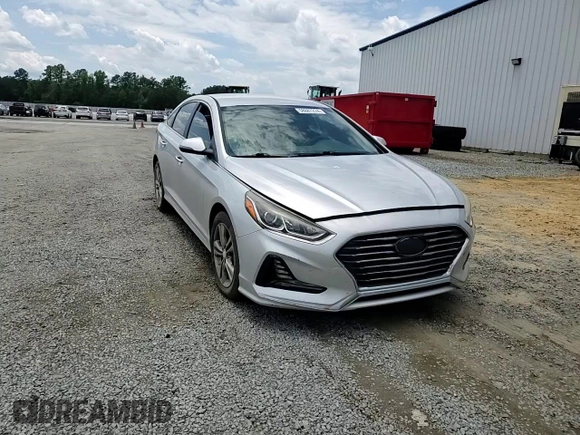 2018 Hyundai Sonata Sport Plus with VIN 5NPE34AF9JH629526, listed as a Copart auction lot 58087274 with 92,493 mi miles and Salvage Title. Bid and sale history available at DreamBid. Image 11.