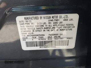 2013 Infiniti G37 Sedan x with VIN JN1CV6AR5DM750994, listed as a IAAI auction lot 41815463 with 224,159 mi miles. Bid and sale history available at carsss.com. Image 9.