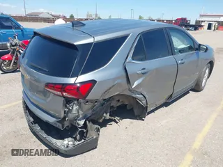 2024 Chevrolet Equinox LT with VIN 3GNAXUEG0RS182986, listed as a IAAI auction lot 42151718 with Not Provided miles and . Bid and sale history available at DreamBid. Image 4.