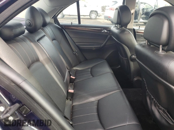 2006 Mercedes-Benz C 280 Luxury with VIN WDBRF92H66F809018, listed as a Copart auction lot 46589205 with 170,541 mi miles and Salvage Title. Bid and sale history available at DreamBid. Image 10.