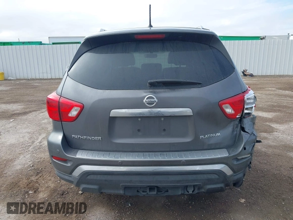 2018 Nissan Pathfinder SL with VIN 5N1DR2MN7JC678216, listed as a IAAI auction lot 41424767 with 94,139 mi miles. Bid and sale history available at carsss.com. Image 16.