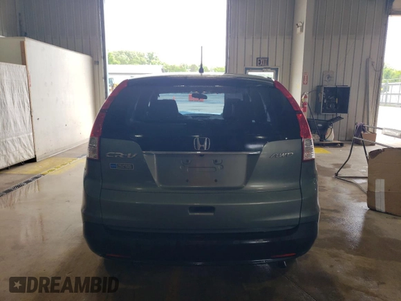 2012 Honda CR-V LX with VIN 5J6RM4H32CL017106, listed as a Copart auction lot 61435785 with 196,439 mi miles and Salvage title. Bid and sale history available at DreamBid. Image 6.