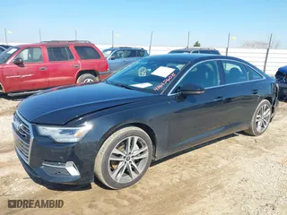 2023 Audi A6 Sedan Premium with VIN WAUD3BF26PN038033, listed as a IAAI auction lot 41615608 with 46,428 mi miles. Bid and sale history available at carsss.com. Image 17.