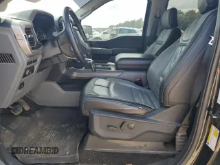 2022 Ford F-150 XL with VIN 1FTFW1E55NFA77499, listed as a Copart auction lot 48509815 with 98,143 mi miles and Salvage Title. Bid and sale history available at DreamBid. Image 7.