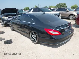 2013 Mercedes-Benz CLS-Class CLS 550 with VIN WDDLJ7DB9DA084503, listed as a IAAI auction lot 41928903 with 129,184 mi miles. Bid and sale history available at carsss.com. Image 3.