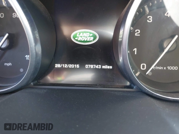2015 Land Rover Range Rover Evoque Pure с VIN SALVN2BG6FH990765, выставлен на аукционе IAAI как лот 42859612 с пробегом 78 743 миль миль и . История ставок и продаж доступна на DreamBid. Изображение 7.