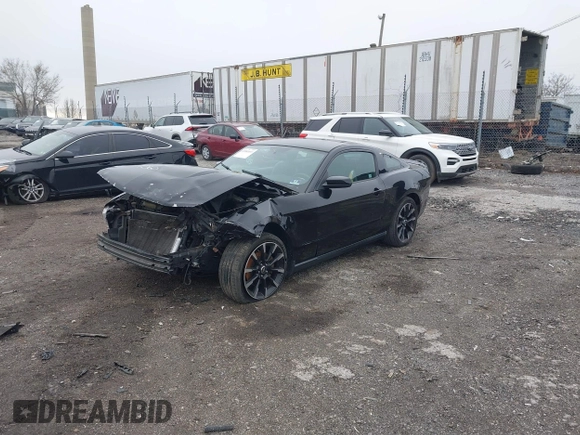 2012 Ford Mustang Premium with VIN 1ZVBP8AM7C5249954, listed as a IAAI auction lot 41881033 with 119,887 mi miles and . Bid and sale history available at DreamBid. Image 2.