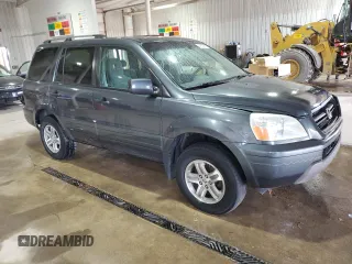 2005 Honda Pilot EX with VIN 5FNYF18455B053400, listed as a Copart auction lot 49530955 with 173,086 mi miles and Salvage Title. Bid and sale history available at DreamBid. Image 4.