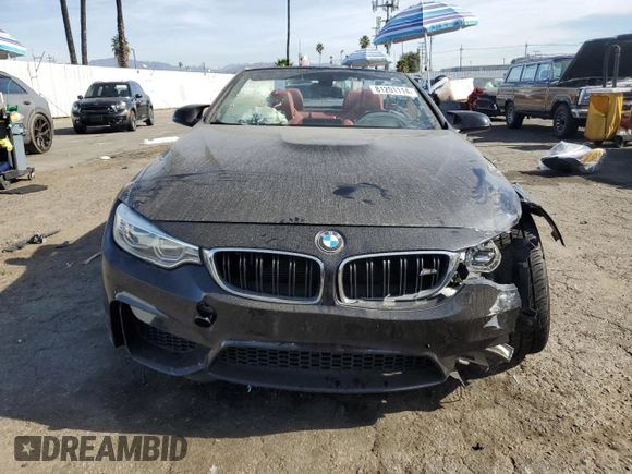 2016 BMW M4 with VIN WBS3U9C50GP969059, listed as a Copart auction lot 81201114 with 0 mi miles and Salvage Title. Bid and sale history available at carsss.com. Image 5.
