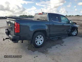2018 Chevrolet Colorado 2WD LT with VIN 1GCGSCEA0J1208242, listed as a Copart auction lot 46184655 with 60,452 mi miles and Salvage Title. Bid and sale history available at DreamBid. Image 3.