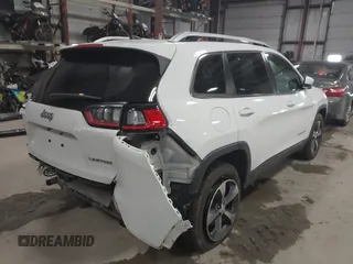 2019 Jeep Cherokee Limited with VIN 1C4PJMDN4KD291672, listed as a IAAI auction lot 41559091 with 47,109 mi miles and . Bid and sale history available at DreamBid. Image 4.