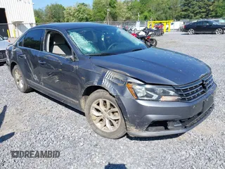 2016 Volkswagen Passat S with VIN 1VWAT7A31GC043362, listed as a IAAI auction lot 42401167 with 166,796 mi miles and . Bid and sale history available at DreamBid. Image 1.