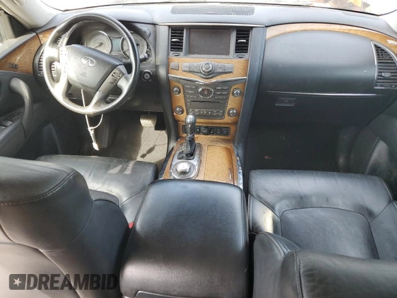 2014 Infiniti QX80 with VIN JN8AZ2NC3E9352666, listed as a Copart auction lot 63669415 with Not provided miles and Clean title. Bid and sale history available at DreamBid. Image 8.