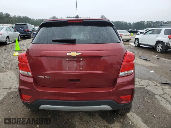 2021 Chevrolet Trax LT with VIN KL7CJPSM1MB362039, listed as a Copart auction lot 45359115 with 108,710 mi miles and Salvage title. Bid and sale history available at DreamBid. Image 6.