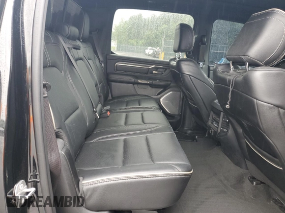 2021 Ram 1500 Limited with VIN 1C6SRFHT4MN582023, listed as a Copart auction lot 60895955 with 66,195 mi miles and Salvage title. Bid and sale history available at DreamBid. Image 10.