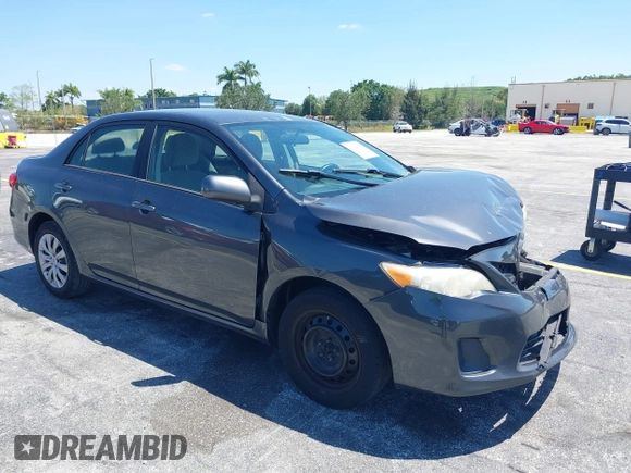 2012 Toyota Corolla L with VIN 2T1BU4EE8CC906366, listed as a IAAI auction lot 42020239 with Not Provided miles and . Bid and sale history available at DreamBid. Image 1.