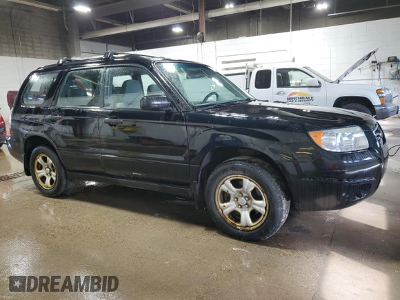 2007 Subaru Forester X with VIN JF1SG63637H705612, listed as a Copart auction lot 76387234 with 136,300 mi miles and Salvage Title. Bid and sale history available at carsss.com. Image 4.