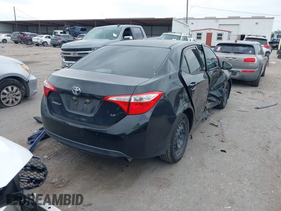 2015 Toyota Corolla L with VIN 5YFBURHE1FP212289, listed as a IAAI auction lot 42029067 with 147,377 mi miles and . Bid and sale history available at DreamBid. Image 4.