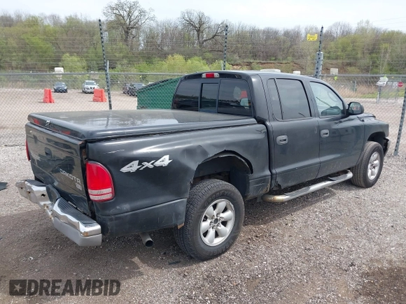 2004 Dodge Dakota SLT z VIN 1D7HG48N54S664848, wystawiony jako IAAI lot #42152635 z przebiegiem 153 824 mil mil oraz . Historia ofert i sprzedaży dostępna na DreamBid. Obrazek 4.