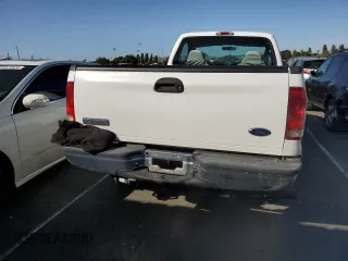 2005 Ford F-250 XL with VIN 1FTSF21P75EC11799, listed as a Copart auction lot 55653454 with 162,576 mi miles and Salvage Title. Bid and sale history available at DreamBid. Image 6.