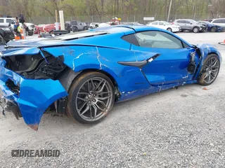2024 Chevrolet Corvette 1LZ with VIN 1G1YD2D33R5610197, listed as a IAAI auction lot 41972596 with 5,136 mi miles and . Bid and sale history available at DreamBid. Image 4.