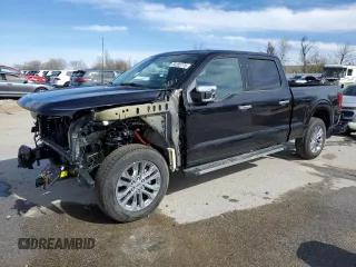 2024 Ford F-150 XLT with VIN 1FTFW3L53RKF29624, listed as a Copart auction lot 50203775 with 2,344 mi miles and Salvage Title. Bid and sale history available at carsss.com. Image 1.