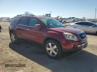 2011 GMC Acadia SLT1 with VIN 1GKKRREDXBJ198358, listed as a Copart auction lot 46448755 with 120,514 mi miles and Salvage Title. Bid and sale history available at carsss.com. Image 4.