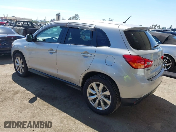2014 Mitsubishi Outlander Sport ES with VIN 4A4AP3AUXEE003879, listed as a IAAI auction lot 41862379 with 65,297 mi miles. Bid and sale history available at carsss.com. Image 3.