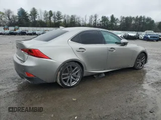 2020 Lexus IS 350 F Sport with VIN JTHGZ1E2XL5018242, listed as a Copart auction lot 51937885 with Not Provided miles and Salvage Title. Bid and sale history available at DreamBid. Image 3.