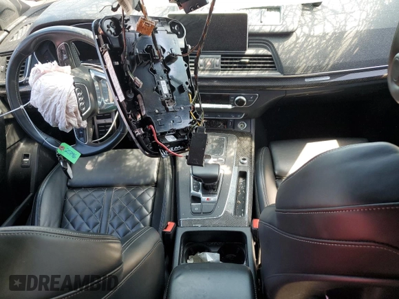 2020 Audi SQ5 Premium Plus with VIN WA1B4AFY4L2062231, listed as a Copart auction lot 67065104 with 54,839 mi miles and Salvage Title. Bid and sale history available at DreamBid. Image 8.