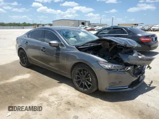 2019 Mazda 6 Grand Touring Reserve with VIN JM1GL1WY1K1503459, listed as a Copart auction lot 61557214 with 52,120 mi miles and Salvage Title. Bid and sale history available at DreamBid. Image 4.