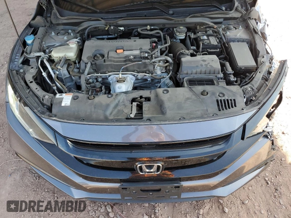 2021 Honda Civic Sport with VIN 19XFC2F80ME003634, listed as a Copart auction lot 52317715 with 69,411 mi miles and Salvage Title. Bid and sale history available at DreamBid. Image 13.