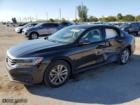 2020 Volkswagen Passat 2.0T S with VIN 1VWAA7A31LC021233, listed as a Copart auction lot 69210332 with 18,492 mi miles. Bid and sale history available at carsss.com. Image 1.