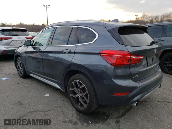 2021 BMW X1 xDrive28i with VIN WBXJG9C0XM5T03671, listed as a Copart auction lot 41803043 with 31,097 mi miles. Bid and sale history available at carsss.com. Image 2.