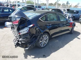 2018 Genesis G80 3.8L with VIN KMHGN4JE3JU225567, listed as a IAAI auction lot 41945232 with 74,953 mi miles. Bid and sale history available at carsss.com. Image 4.