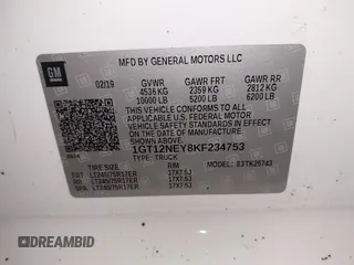 2019 GMC Sierra 2500HD z VIN 1GT12NEY8KF234753, wystawiony jako IAAI lot #42202384 z przebiegiem 44 027 mil mil oraz . Historia ofert i sprzedaży dostępna na DreamBid. Obrazek 9.