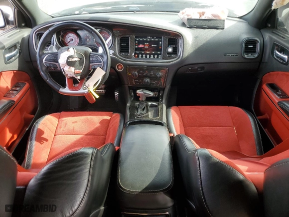 2017 Dodge Charger SRT Hellcat with VIN 2C3CDXL91HH601756, listed as a Copart auction lot 75536384 with 65,396 mi miles and Non Repairable. Bid and sale history available at carsss.com. Image 8.