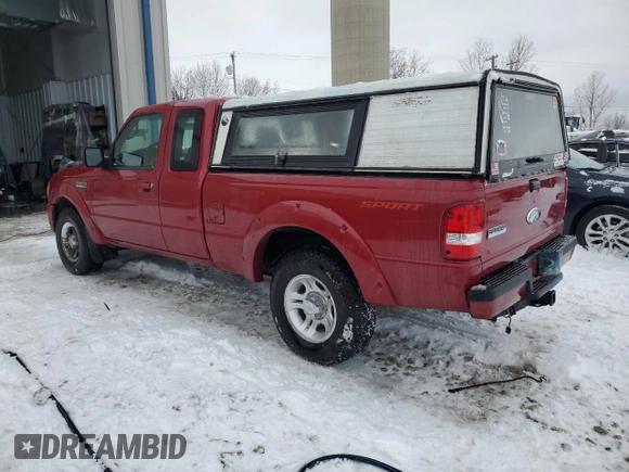 2009 Ford Ranger XLT with VIN 1FTYR44E49PA51754, listed as a Copart auction lot 85935354 with 96,643 mi miles and Clean Title. Bid and sale history available at carsss.com. Image 2.