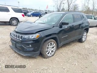 2024 Jeep Compass Latitude Lux with VIN 3C4NJDFN9RT143218, listed as a IAAI auction lot 42109742 with 25,919 mi miles and . Bid and sale history available at DreamBid. Image 16.