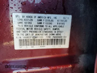2016 Acura ILX with VIN 19UDE2F33GA011323, listed as a Copart auction lot 87594655 with 126,375 mi miles and Salvage Title. Bid and sale history available at carsss.com. Image 13.