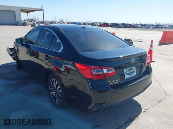2019 Subaru Legacy with VIN 4S3BNAB60K3002124, listed as a IAAI auction lot 41756463 with 34,940 mi miles. Bid and sale history available at carsss.com. Image 3.