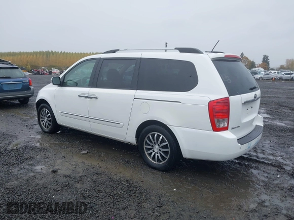 2011 Kia Sedona EX with VIN KNDMH4C73B6373513, listed as a IAAI auction lot 40725087 with 190,859 mi miles. Bid and sale history available at carsss.com. Image 3.