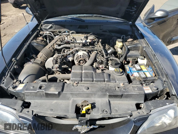 1998 Ford Mustang GT with VIN 1FAFP45X1WF216440, listed as a Copart auction lot 50876335 with 130,008 mi miles and Salvage Title. Bid and sale history available at carsss.com. Image 11.