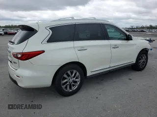 2015 Infiniti QX60 z VIN 5N1AL0MM4FC543136, wystawiony jako Copart lot #52168155 z przebiegiem 147 269 mil mil oraz Szkoda całkowita • Salvage title. Historia ofert i sprzedaży dostępna na DreamBid. Obrazek 3.