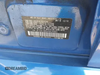 2017 Subaru WRX with VIN JF1VA1B66H9828965, listed as a IAAI auction lot 42057766 with 100,207 mi miles. Bid and sale history available at carsss.com. Image 9.