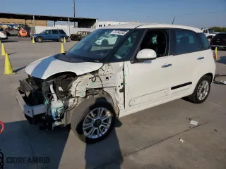 2019 FIAT 500L Pop with VIN ZFBNFAAH7KZ041838, listed as a Copart auction lot 75744204 with 64,624 mi miles and Salvage Title. Bid and sale history available at carsss.com. Image 1.