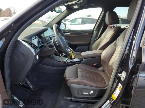 2018 BMW X3 xDrive30i with VIN 5UXTR9C59JLD90032, listed as a Copart auction lot 86059584 with 44,580 mi miles and Salvage Title. Bid and sale history available at carsss.com. Image 7.