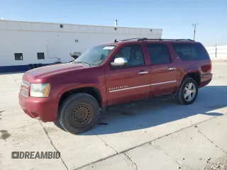 2009 Chevrolet Suburban LTZ with VIN 1GNFK36319J108598, listed as a Copart auction lot 43395245 with 76,277 mi miles and Salvage Title. Bid and sale history available at carsss.com. Image 1.