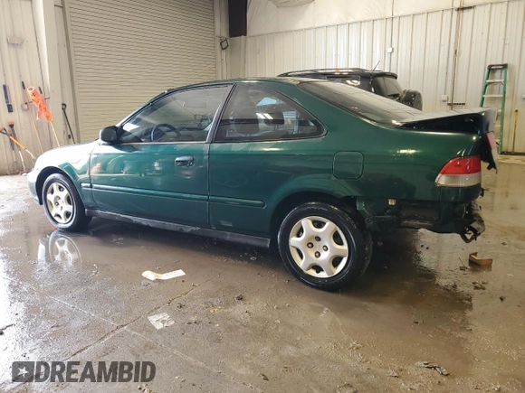 1999 Honda Civic EX z VIN 1HGEJ8240XL025671, wystawiony jako Copart lot #42625445 z przebiegiem 217 131 mil mil oraz Szkoda całkowita • Salvage title. Historia ofert i sprzedaży dostępna na DreamBid. Obrazek 2.