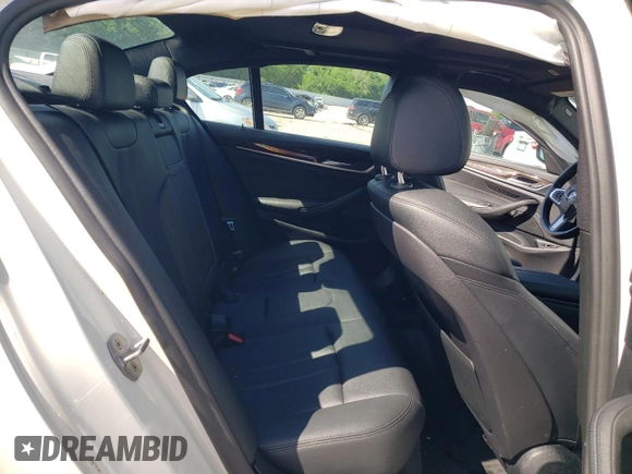 2019 BMW 5 Series 530e with VIN WBAJA9C57KB254922, listed as a Copart auction lot 55161535 with Not provided miles and Salvage title. Bid and sale history available at DreamBid. Image 10.